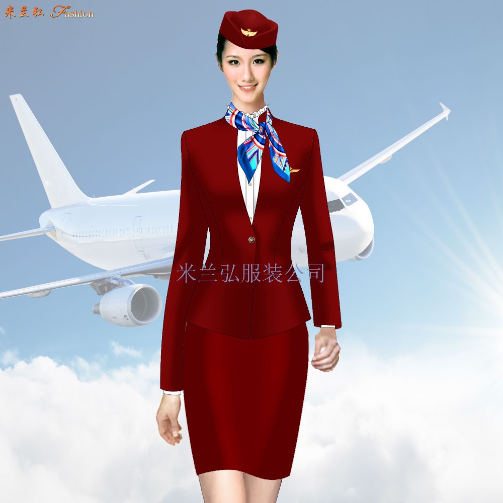 新款空姐工作服推荐,原创设计航空公司空姐工作服