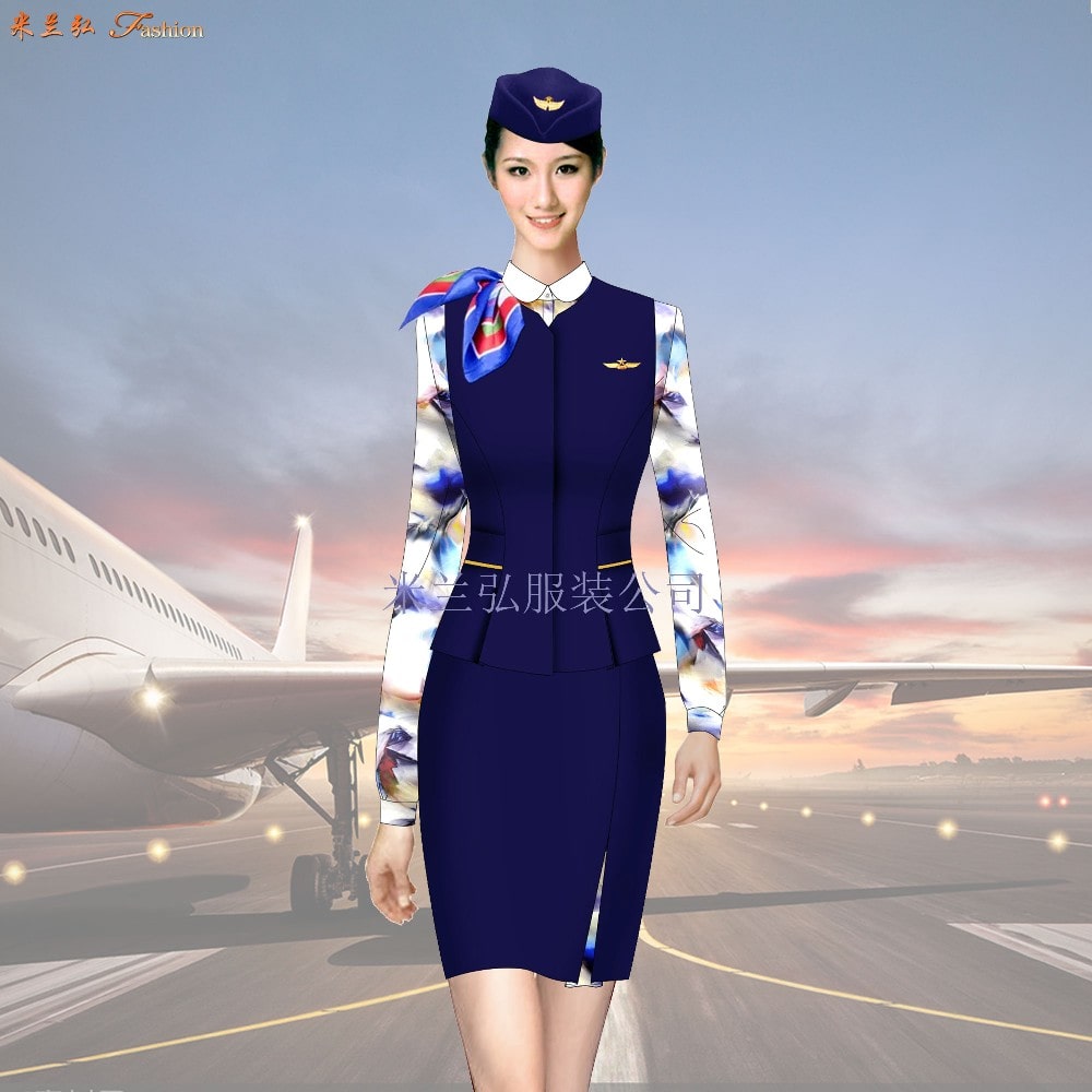 邢台市航空空姐制服定做,邢台秋冬季航空空乘服装图片订做