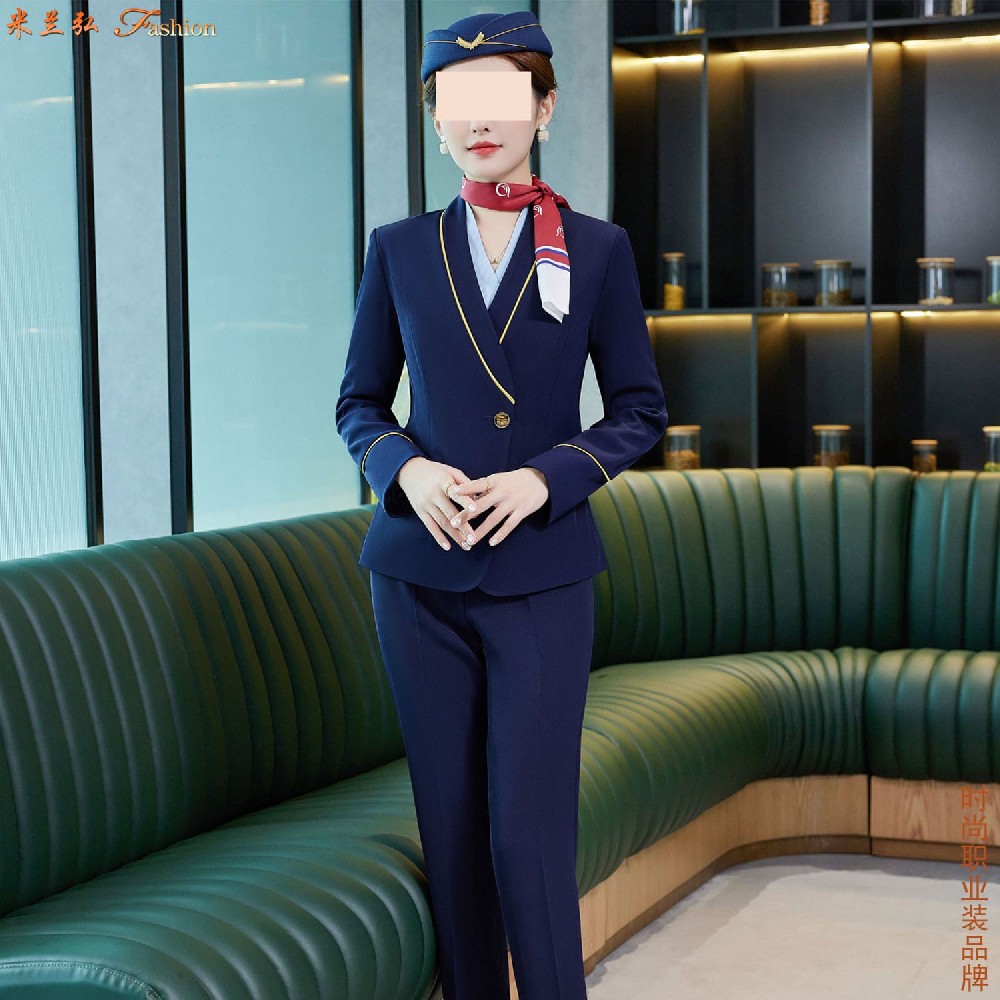 山东列车工作服定做,山东高铁乘务员服装多少钱一套