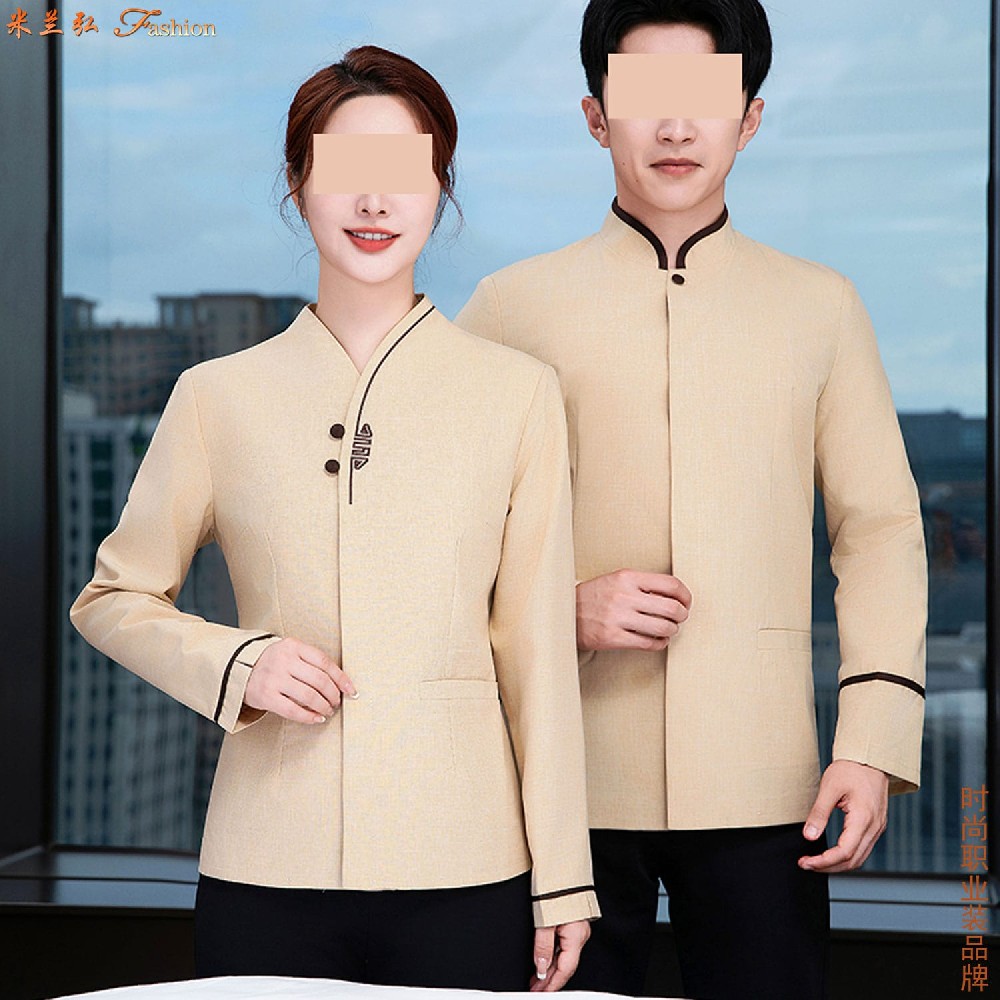 济南酒店制服订做多少钱｜五星级酒店工服设计定制厂家