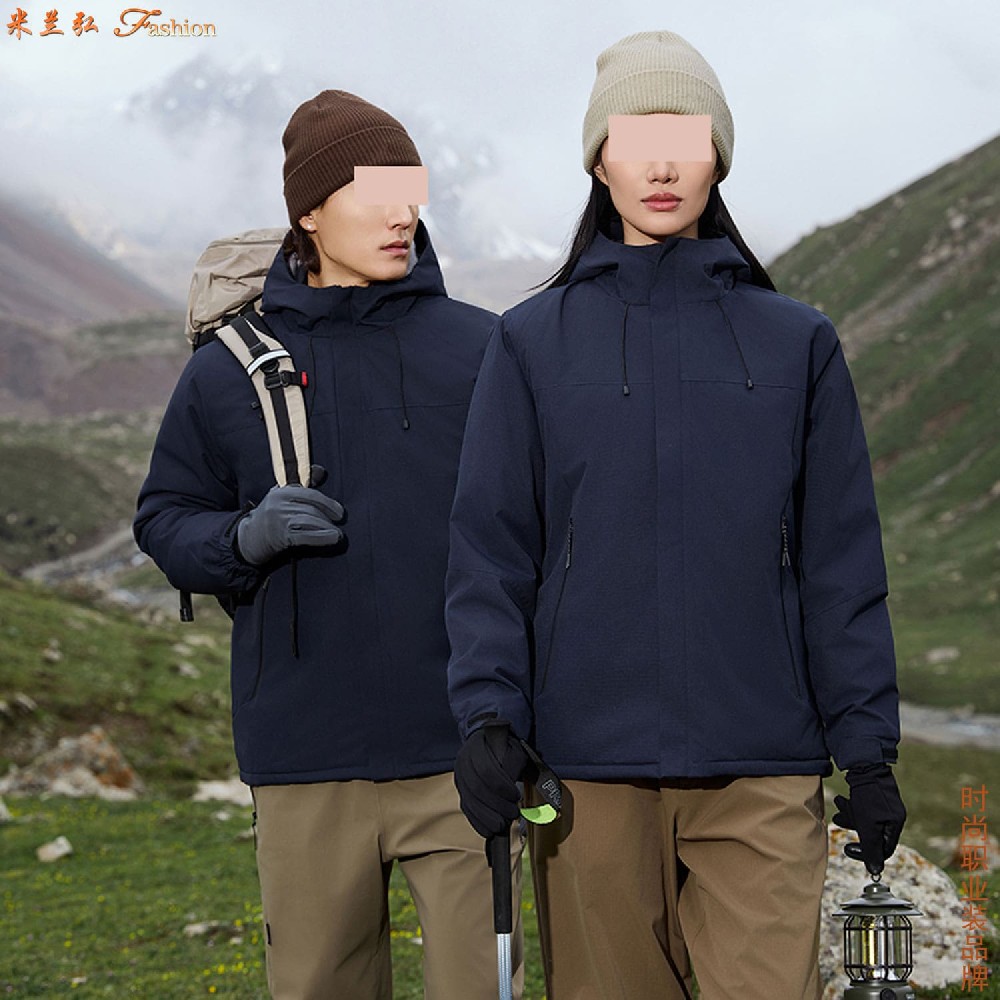 山东靠谱冬季冲锋衣定做公司:加厚防水 支持个性化冲锋衣定做