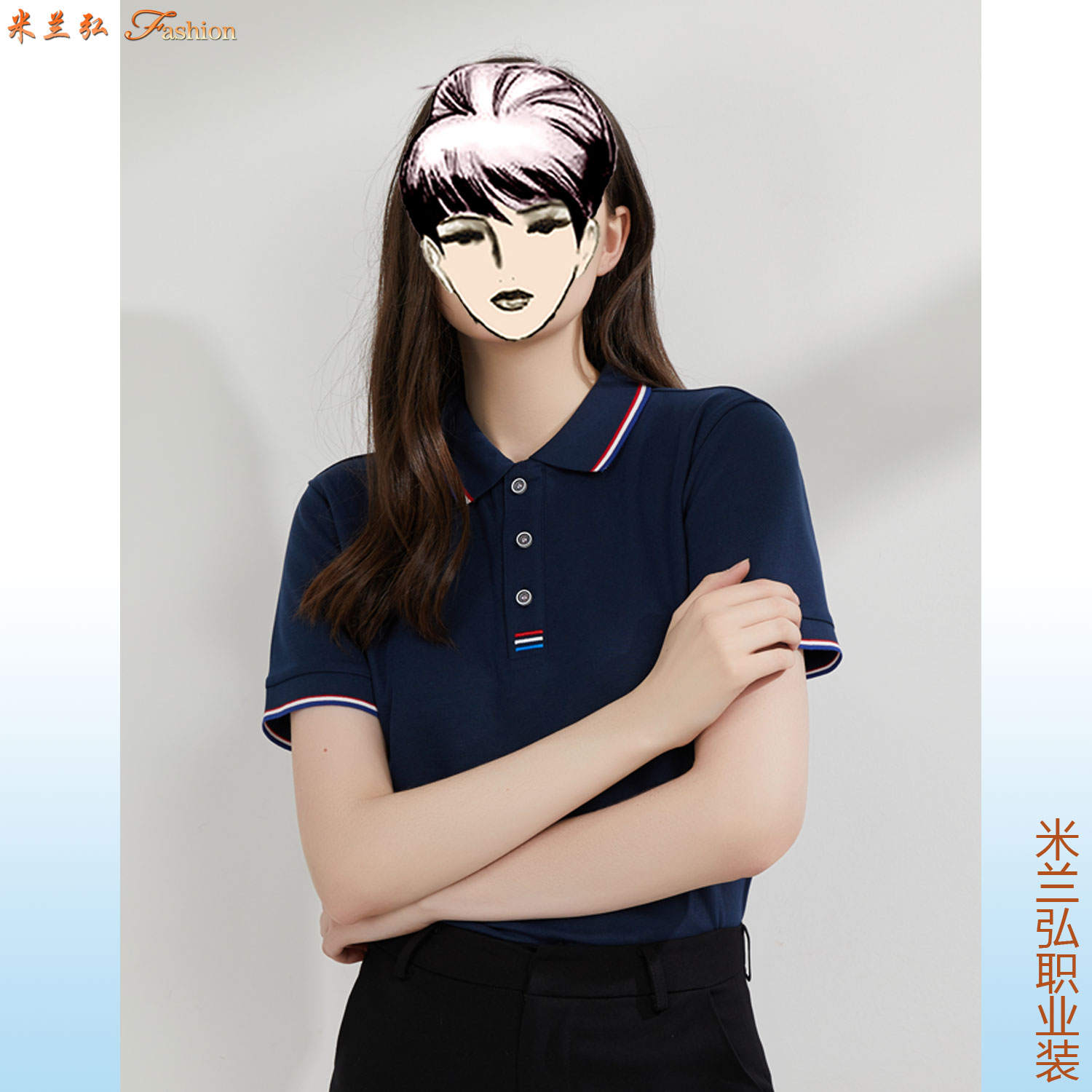 /static/upload/image/T-shirt/女士翻领短袖t恤3.jpg