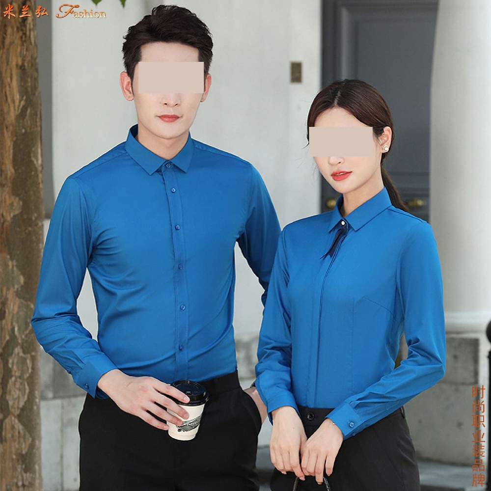 张家口市男士商务衬衣品牌定做,张家口女士正装衬衫图片订制