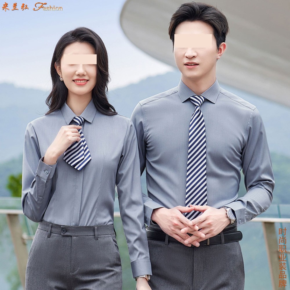 济南DP成衣免烫衬衫定制公司推荐_男女商务免烫衬衣定做价格