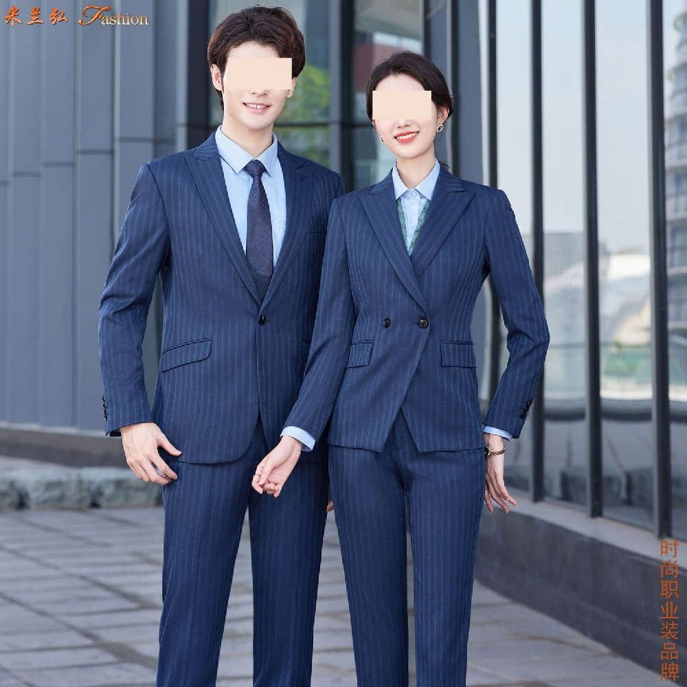 【山东职业装推荐】银行/证卷同款正装_高定品质_企业合作超千家