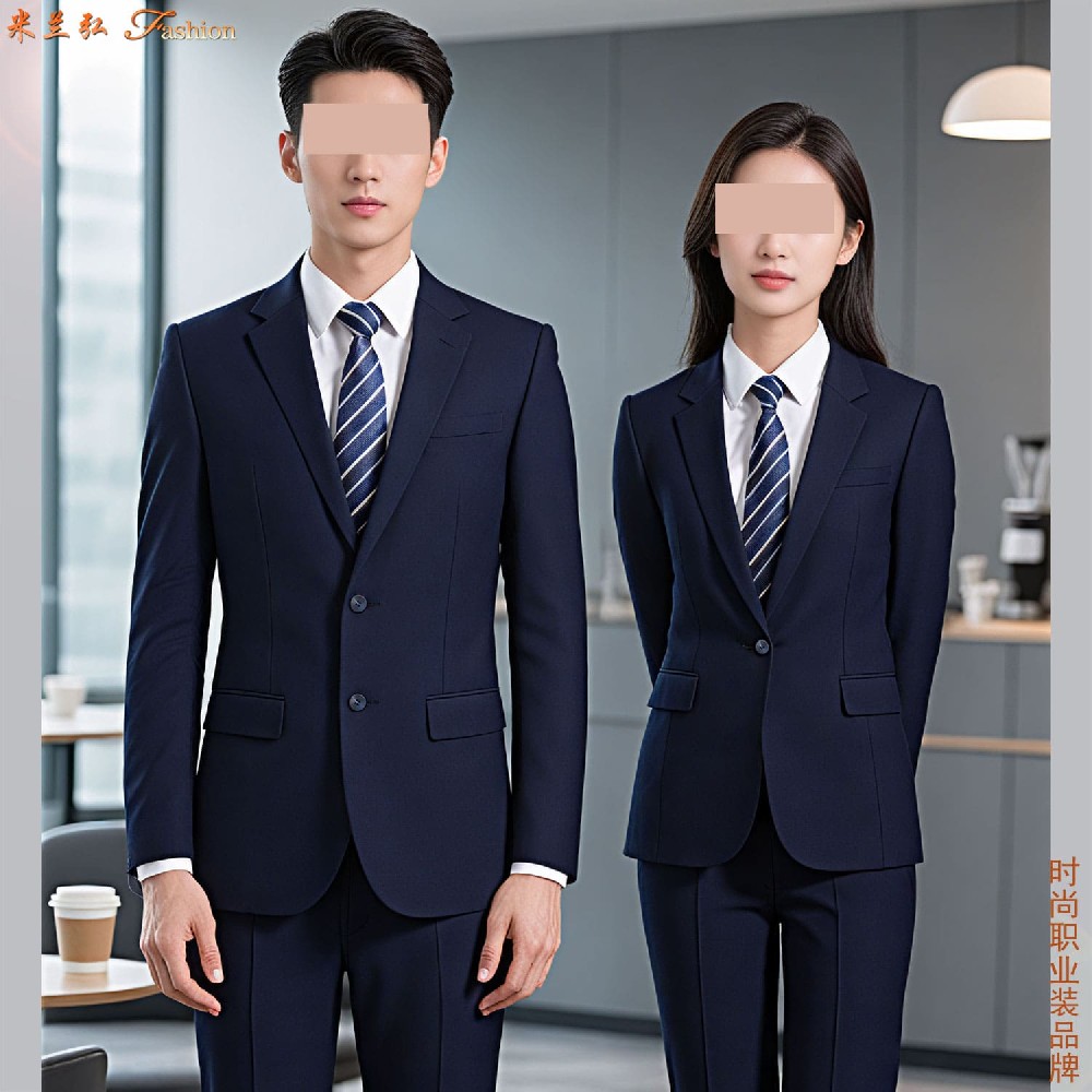 济南股份银行服装订做_银行职员职业西装定制_正品行货