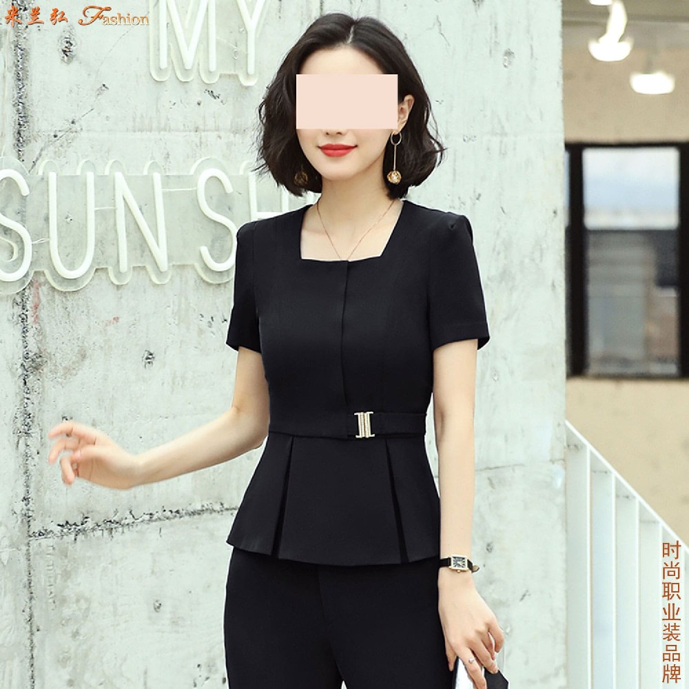 天津东丽区夏季职业装:短袖_搭配_批发