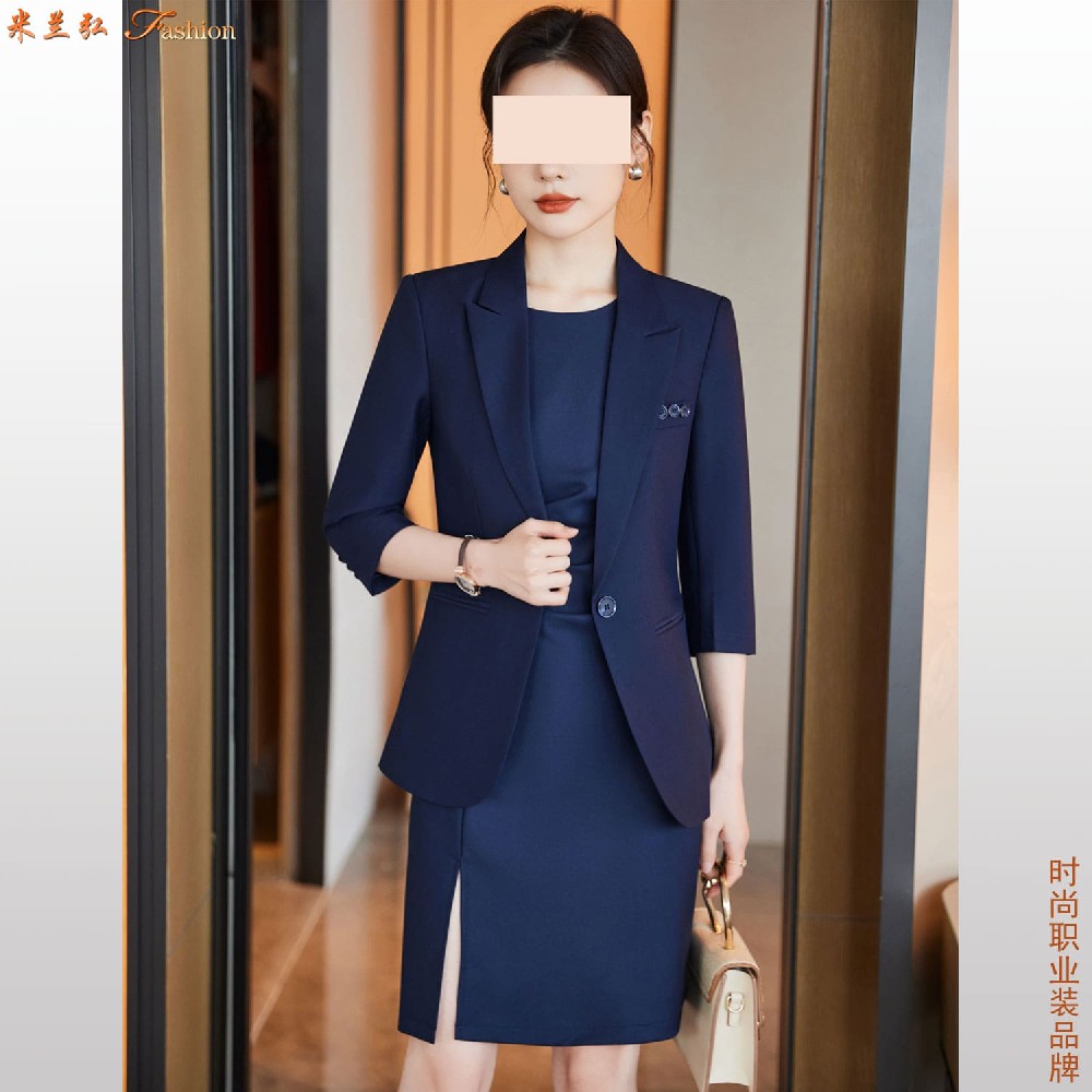北京女职业装定制厂家在线咨询,北京年轻职业装定制