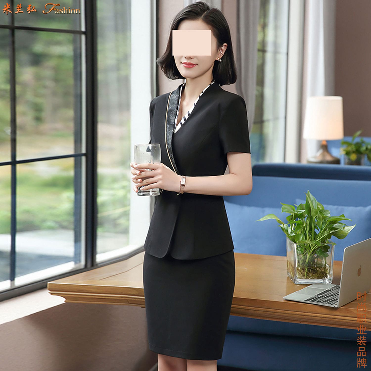 /static/upload/image/zhiyezhuangSPdx2/职业装短袖搭配裙子图片k.jpg