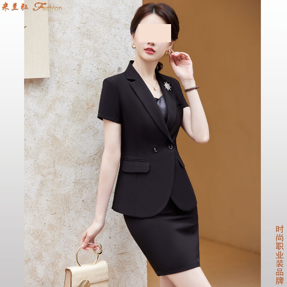 职业装裙装搭配图片女,夏季女生职业装裙装图片